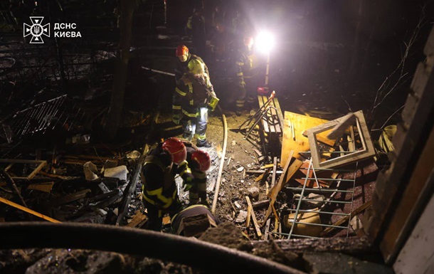 В ГСЧС опубликовали последствия обстрела Киева