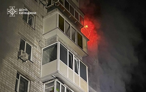 Атака дронов на Вышгород: количество пострадавших выросло