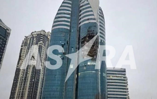 У Чечні через удар дрона в будівлі Грозний-сіті прогримів вибух - ЗМІ