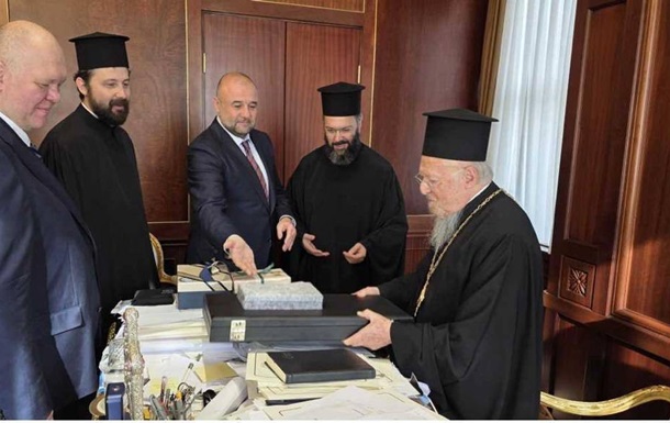 Вселенский Патриарх встретился с делегацией украинских общин