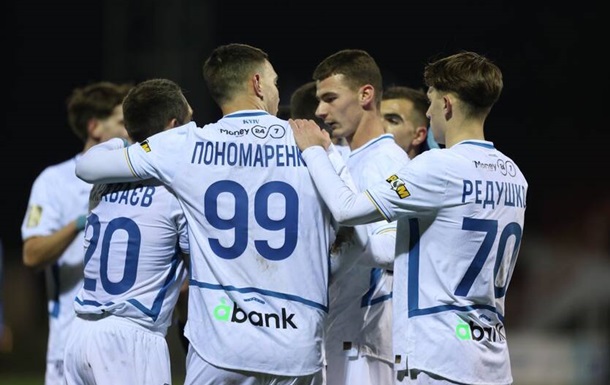 Верес пропустил три мяча, забитых Динамо