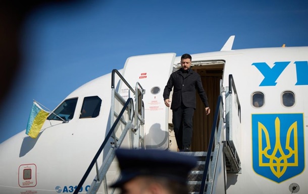 Зеленський прибув з візитом у Брюссель