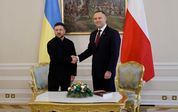 Зеленский впервые встретился с Навроцким