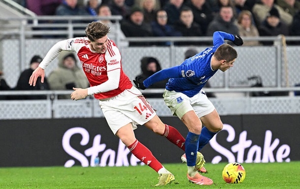 Эвертон с Миколенко проиграл Арсеналу на домашнем стадионе