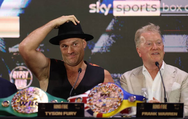 Воррен зобразив уявлення про бій між Ф’юрі та Джошуа у вигляді банкнот