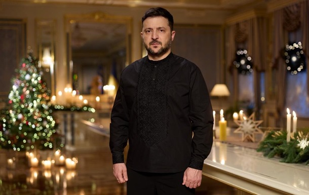 Зеленський привітав українців з Різдвом Христовим