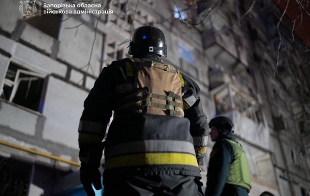 В Запорожье в результате обстрела погиб мужчина, трое раненых