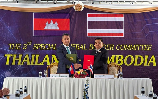 Представители Таиланда и Камбоджи начали переговоры в Китае