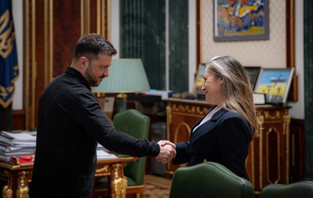 Зеленський призначив Фріланд радницею з питань економічного розвитку