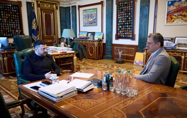 Зеленский встретился с бывшим главой МИД Кулебой