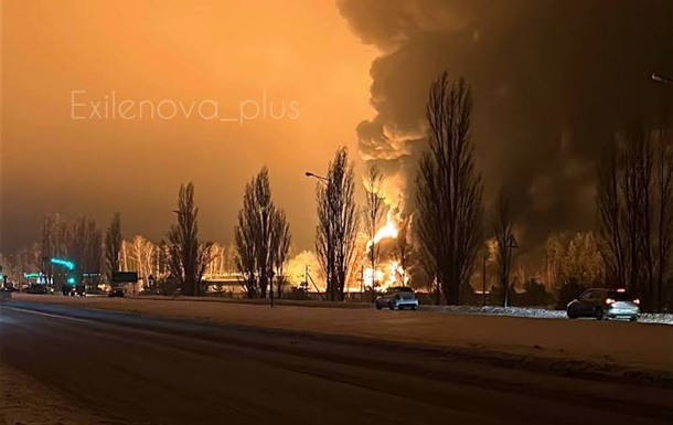 В Белгородской области РФ горит нефтебаза - OSINT