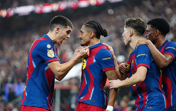 Барселона стає володарем Суперкубка Іспанії