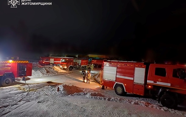 РФ нанесла удар по объектам критической инфраструктуры на Житомирщине