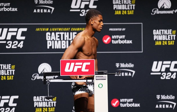 Боец UFC сошел с весов и упал плашмя