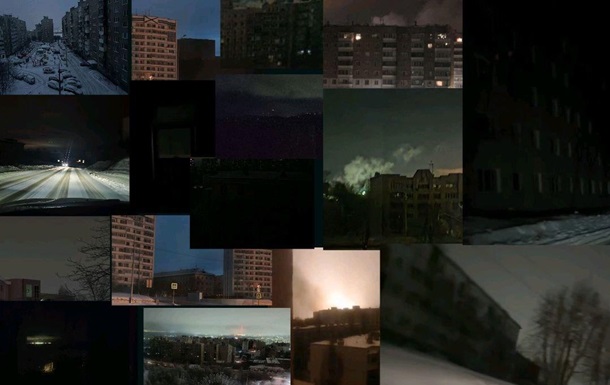 Ряд городов в РФ погрузился во тьму