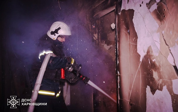 В Харькове дроны РФ попали в многоэтажки