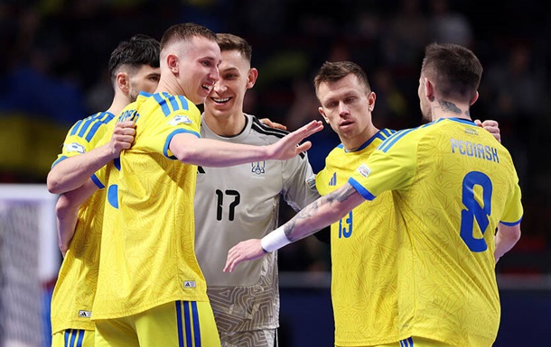Победная игра украинских футзалистов позволила им выйти в четвертьфинал ЧЕ