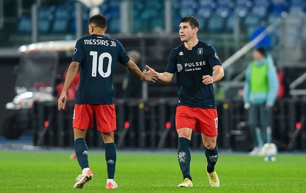 Оцінка Маліновського за гру проти Лаціо