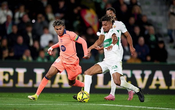 Барселона впевнено розгромила Ельче