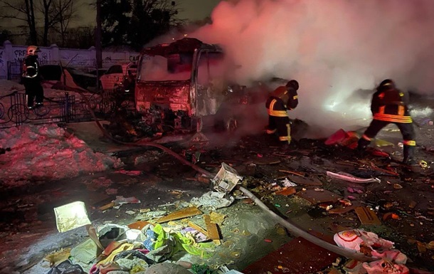 Удар по Києву: з явилися фото наслідків атаки