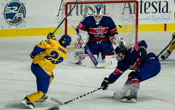 Украинский хоккей потерпел поражение от англичан в Европейском кубке наций