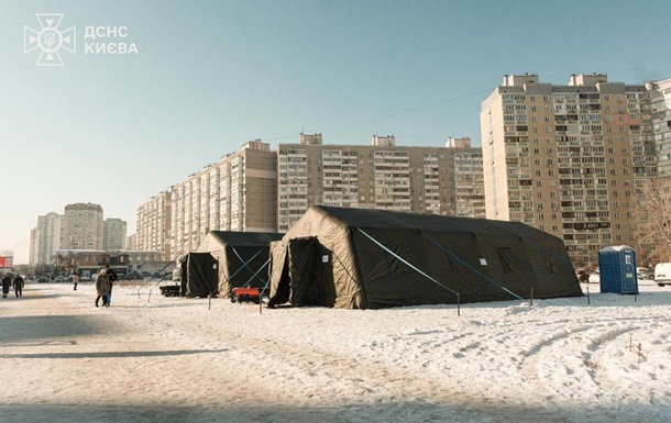 В Киеве увеличилось количество домов без отопления