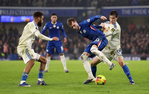 Челси не сумел удержать победу в матче с Лидсом