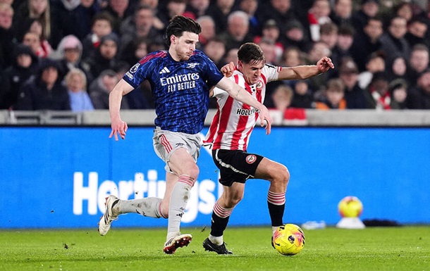 За участі Ярмолюка Брентфорд зупинив Арсенал