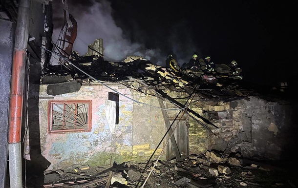 В Одесі після удару БПЛА сталася пожежа