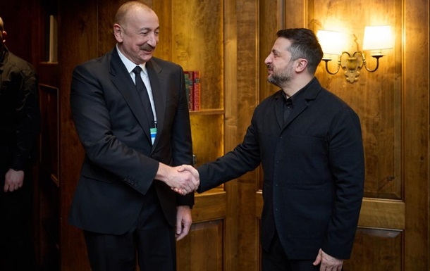 Зеленский встретился с президентом Азербайджана