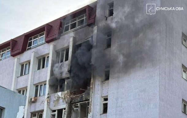  Шахеды  массированно атаковали Сумы, есть раненые