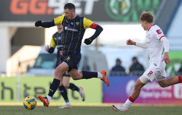 Две команды востока Украины разошлись миром в игре в футбол