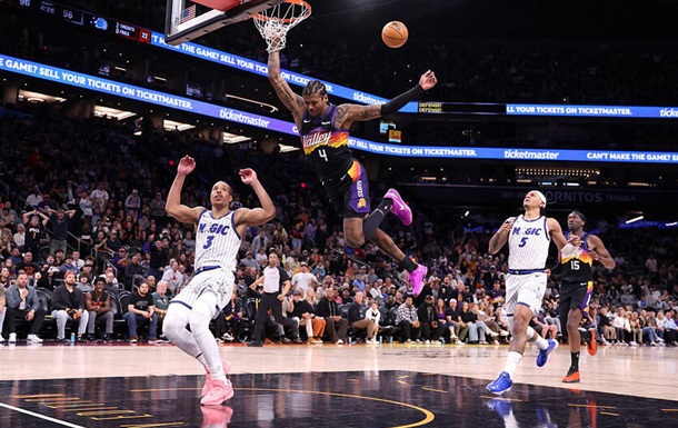 НБА: Финикс вырвал победу у Орландо