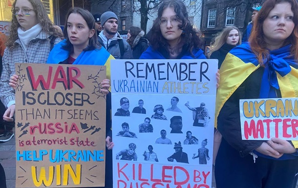 В Шотландії вшанували загиблих українських спортсменів