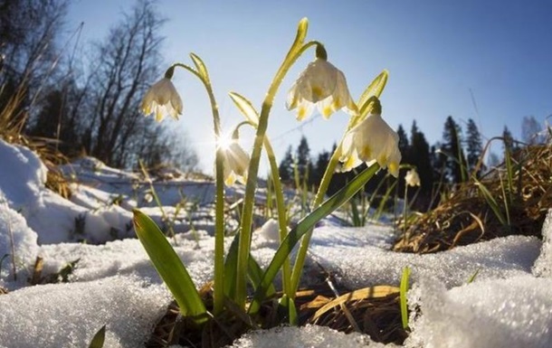 В некоторых областях Украины ожидается до +13 градусов тепла