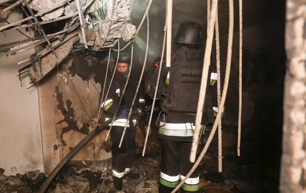 В Харькове Шахед попал в жилой район