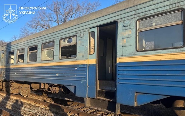 На Харківщині  шахед  атакував електричку, є постраждалі