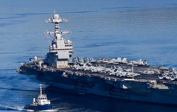 Найбільший авіаносець США залишить Близький Схід після пожежі
