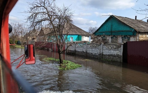 Половодье в Украине начался раньше обычного
