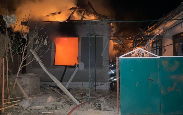 В Одесской области дрон РФ уничтожил дом и вызвал масштабный пожар