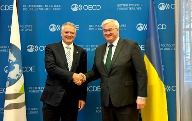 Сибіга зустрівся у Франції із генсеком ОЕСР