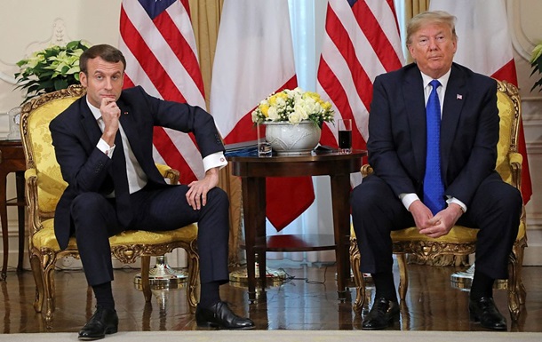 Трамп висміяв Макрона та його дружину, президент Франції відповів