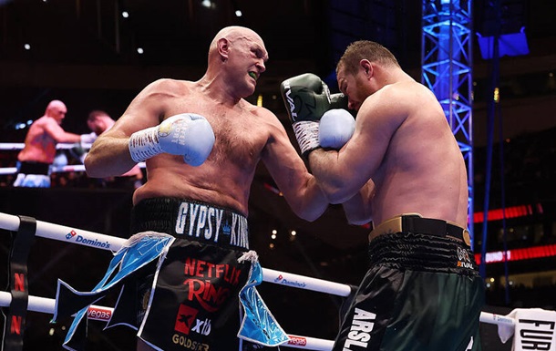 Бой Фьюри и Махмудова: яркие моменты - видео