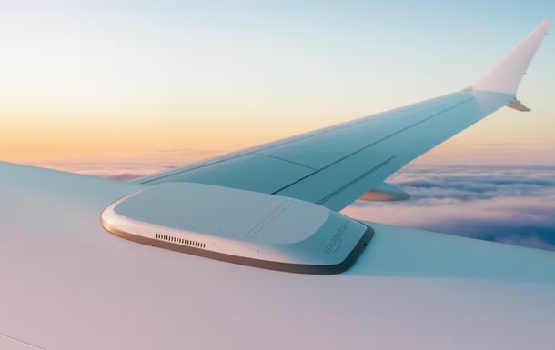 Amazon представила авиационную антенну спутникового интернета Leo