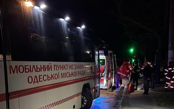 В Одессе пятеро пострадавших в результате ночной атаки РФ