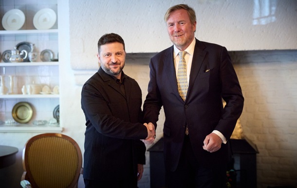 Зеленский провел встречу с королем Нидерландов