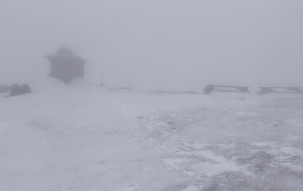 В Україні заморозки, місцями сніг