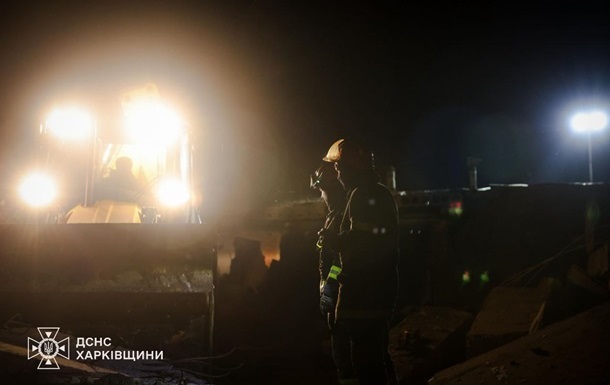 В Харькове дрон Молния поразил инфраструктурный объект