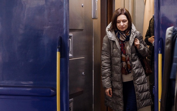 В Киев прибыла президент Молдовы