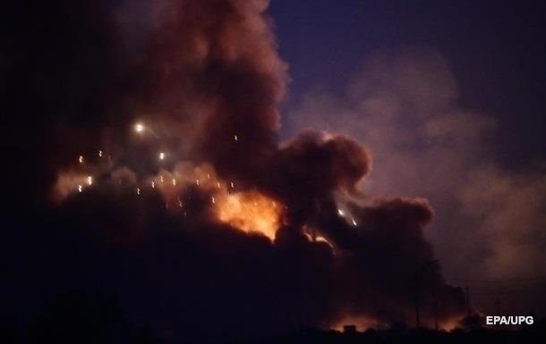 Взрывы, пожары: большинство городов  ЛНР  атакуют БПЛА